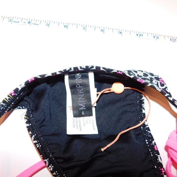 MinkPink Side Tie Bikini Bottoms (D9) - Picture 3 of 3